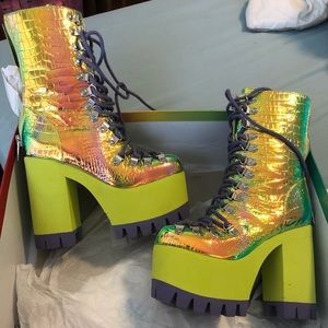 Dolls Kill Platforms New Never Work Size 5.5 Women